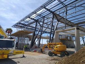 Chantier Hall B2 mai 2021